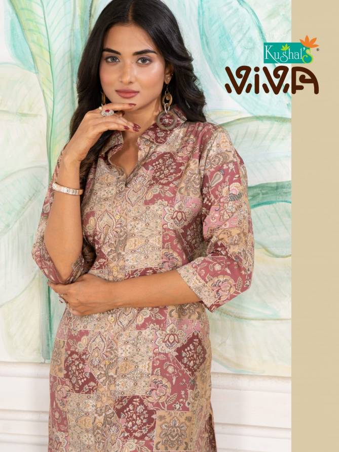 Viva Chanderi Printed Top With Bottom Cord Set Wholesale Price In Surat